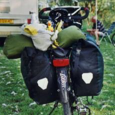 Beispiel für einen kleinen weißen Aufkleber