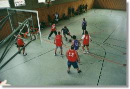 Die Labbos-Abwehr im Basketball steht wie eine Mauer