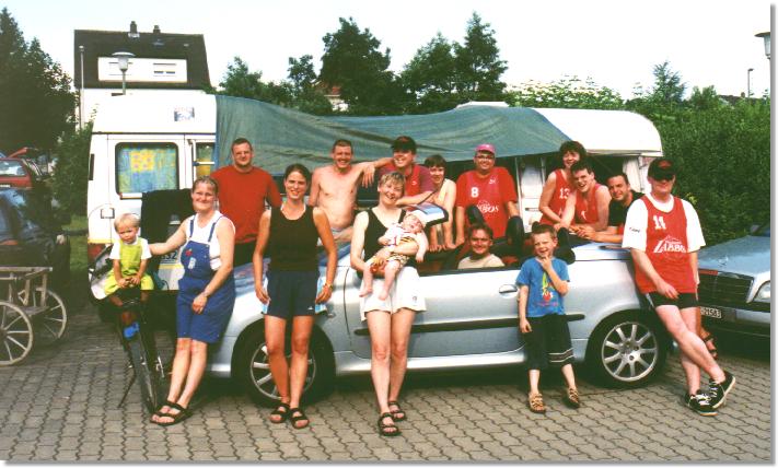 Labbos-Team vom Quattroball-Turnier 2002