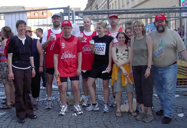 Die Labbos beim Weltkulturerbelauf 2005